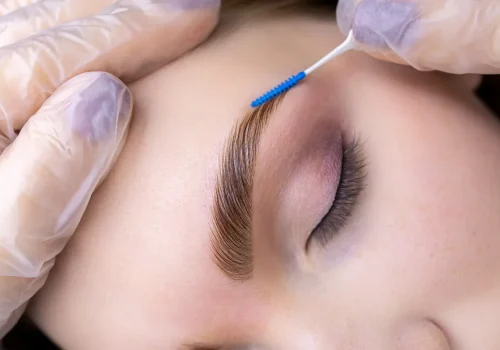 Eyebrows lamination 2