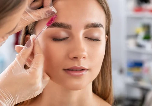 Eyebrows lamination 3