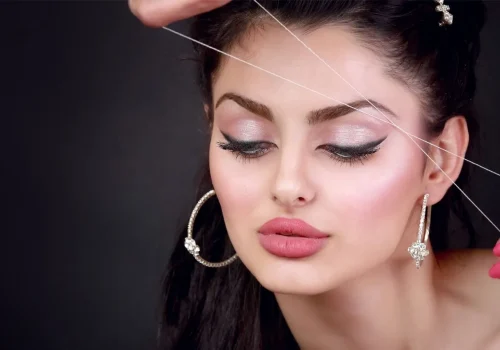 Eyebrows threading1