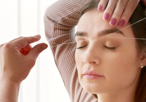 Eyebrows threading3